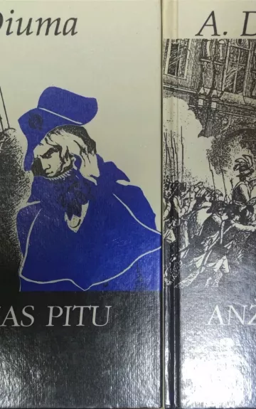 Anžas Pitu (2 tomai) - Aleksandras Diuma, knyga