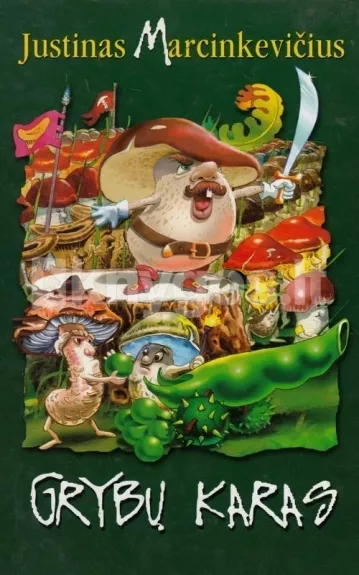 Grybu karas - Justinas Marcinkevičius, knyga