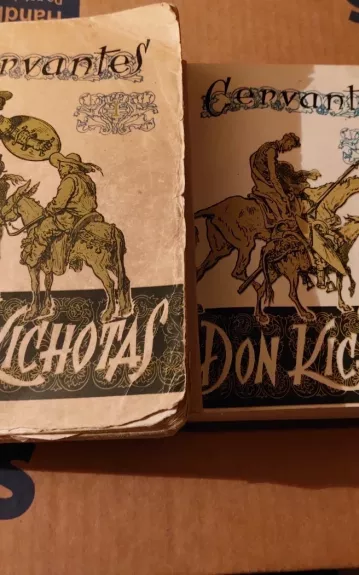 Don Kichotas (2 tomai) - Miguel Cervantes, knyga
