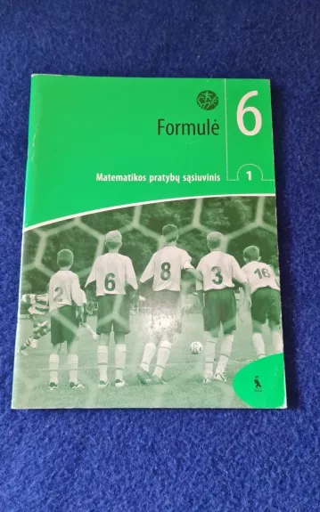 Formulė 6 matematikos pratybų sąsiuvinis - Irma Gecevičiūtė, knyga