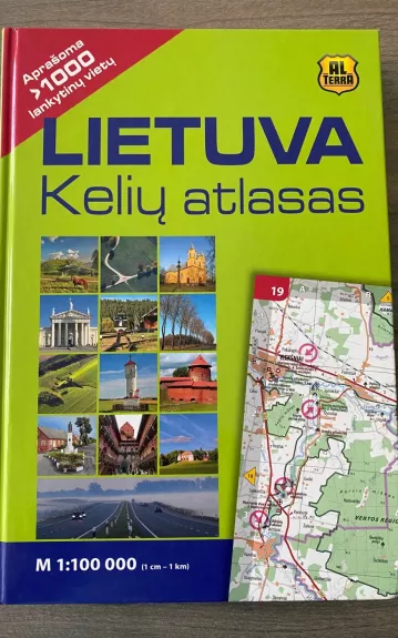 Lietuva. Kelių atlasas - Autorių Kolektyvas, knyga