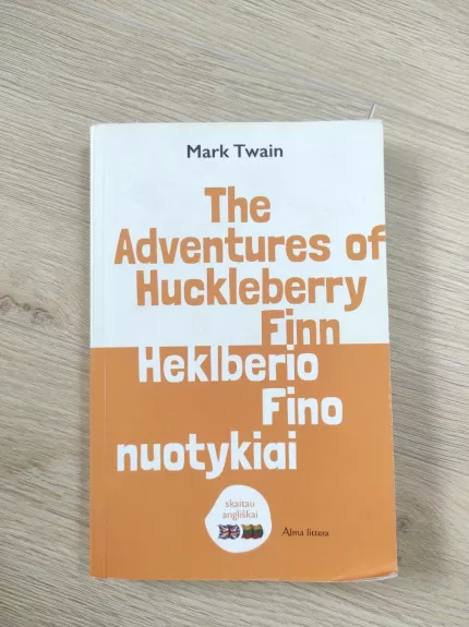 The adventures of Hucklberry Finn. Heklberio Fino nuotykiai: skaitau angliškai - Mark Twain, knyga