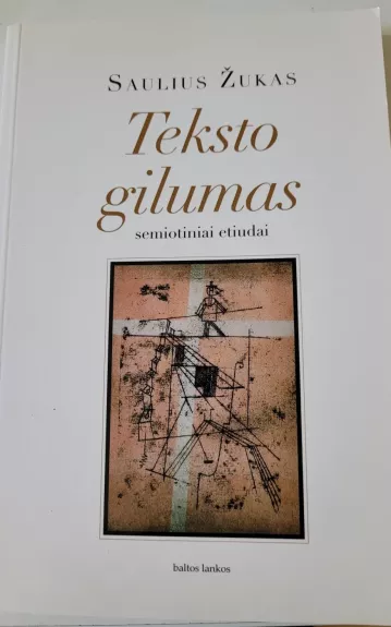 Teksto gilumas. Semiotiniai etiudai - Saulius Žukas, knyga