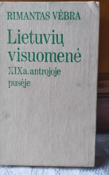Lietuvių visuomenė XIX a. antroje pusėje - Rimantas Vėbra, knyga