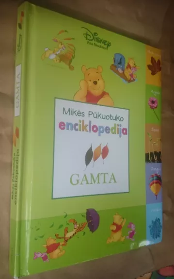 Mikės Pūkuotuko enciklopedija GAMTA - Walt Disney, knyga