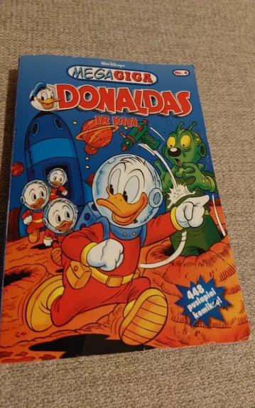 Megagiga. Donaldas ir kiti (4 dalis) - Walt Disney, knyga