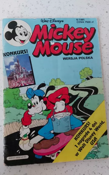 Mickey Mouse 1991/1 - Walt Disney, knyga