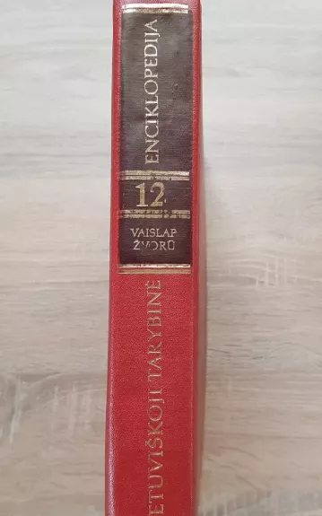 Lietuviškoji Tarybinė Enciklopedija 12 TOMAS