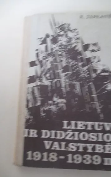 Lietuva ir didžiosios valstybės 1918-1939 m. - Regina Žepkaitė, knyga 1