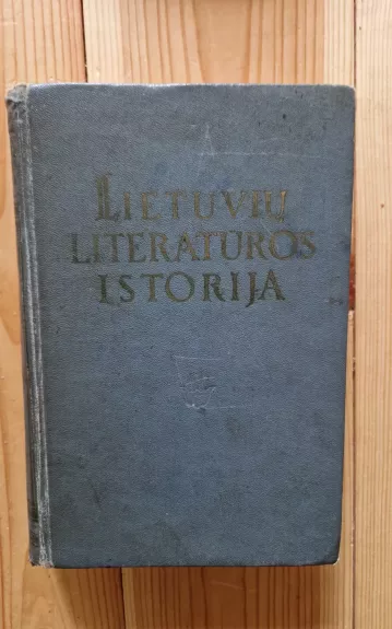 Lietuvių literatūros istorija (4 dalis) - Autorių Kolektyvas, knyga 1