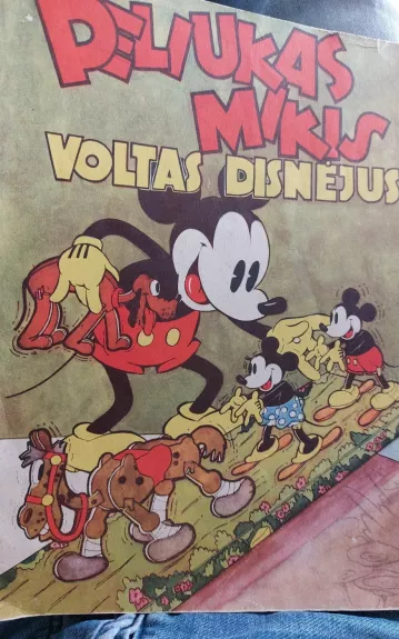 Peliukas Mikis - Walt Disney, knyga