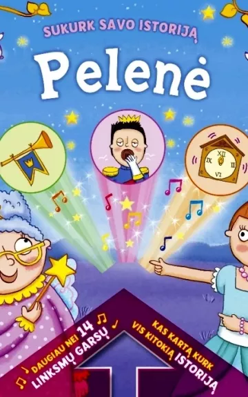 Knyga “Sukurk savo istoriją. Pelenė” (daugiau kaip 14 garsų)