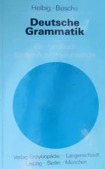 Deutsche Grammatik - Helbig Buscha, knyga