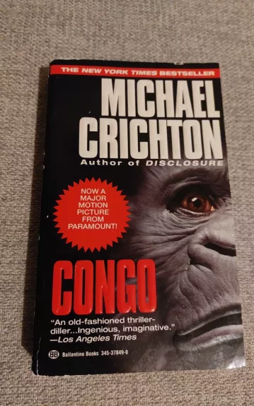 Congo - Michael Crichton, knyga