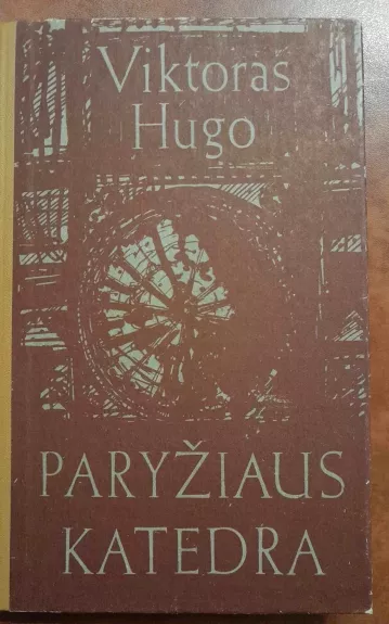 Paryžiaus katedra - Viktoras Hugo, knyga