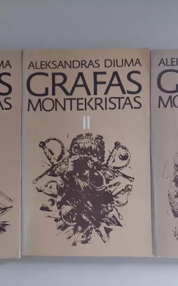 Grafas Montekristas (I, II ir III dalys) - Aleksandras Diuma, knyga