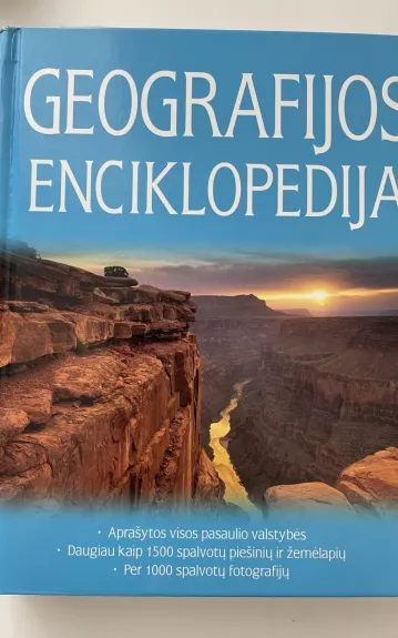 Geografijos Enciklopedija - Kingfisher Publications, knyga