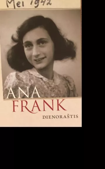 Ana Frank dienoraštis - Ana Frank, knyga