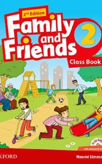 Family & Friends Second Edition 2 Class Book Pack (vadovėlis) - Naomi Simmons, knyga