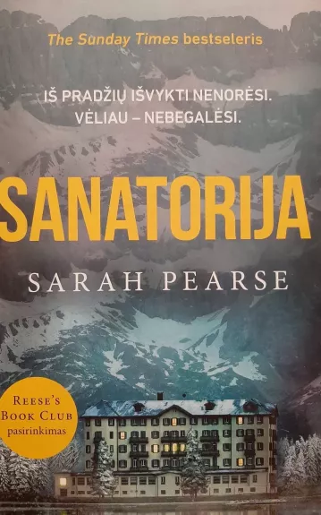 Sanatorija - Sarah Pearse, knyga