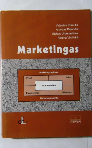 Marketingas - A. Pajuodis, R.  Virvilaitė, V.  Pranulis, S.  Urbonavičius, knyga 1