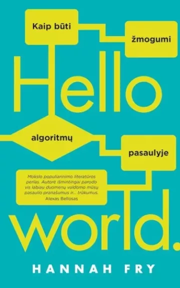 Hello world: kaip būti žmogumi algoritmų pasaulyje