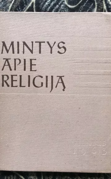 Mintys apie religiją