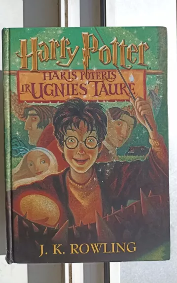 Antraštė Haris Poteris ir Ugnies taurė. 4 dalis - Rowling J. K., knyga 1
