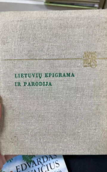 Lietuvių epigrama ir parodija