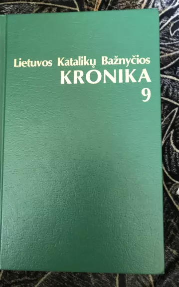 Lietuvos katalikų bažnyčios kronika nr.10 1988-1989m.