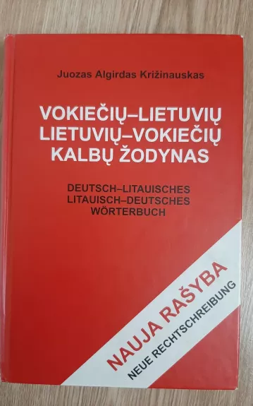 Vokiečių - Lietuvių, Lietuvių - Vokiečių kalbų žodynas