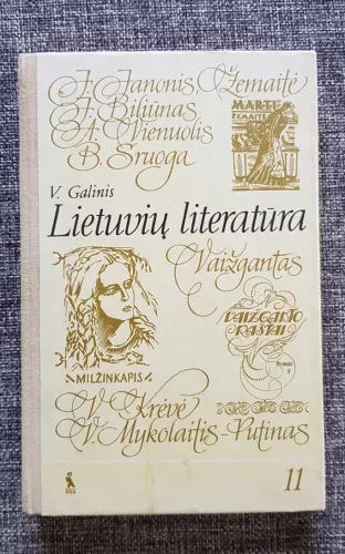 Lietuvių literatūra 11 klasei - Vytautas Galinis, knyga 1