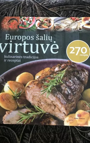 Europos šalių virtuvė - Daiva Dmuchovska, knyga