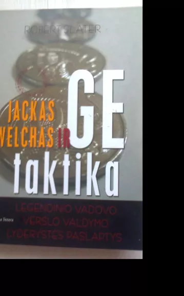 Jackas Welchas ir GE taktika - Robert Slater, knyga