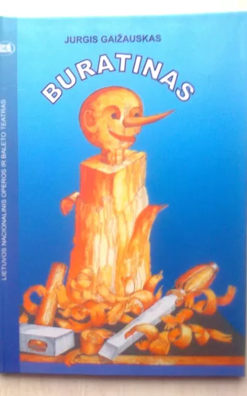 Buratinas - Jurgis Gaižauskas, knyga