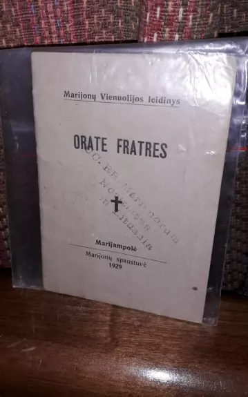 Orate fratres - Autorių Kolektyvas, knyga