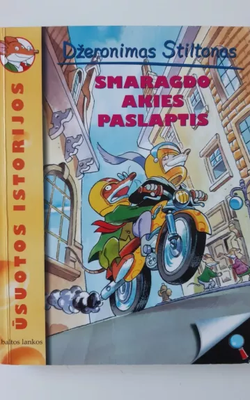 Smaragdo akies paslaptis - Džeronimas Stiltonas, knyga