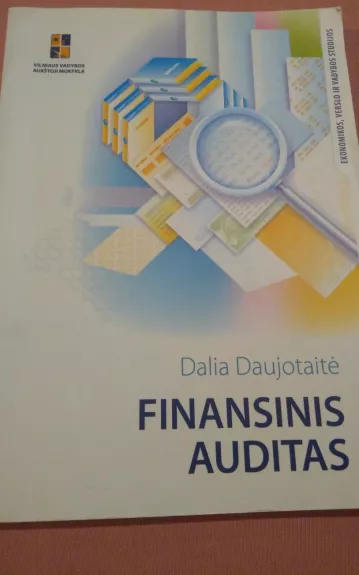 Finansinis auditas - Dalia Daujotaitė, knyga