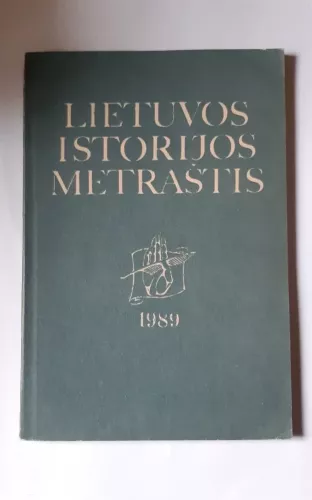 Lietuvos istorijos metraštis 1989