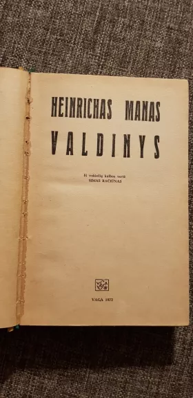 Valdinys