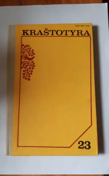 Kraštotyra 23