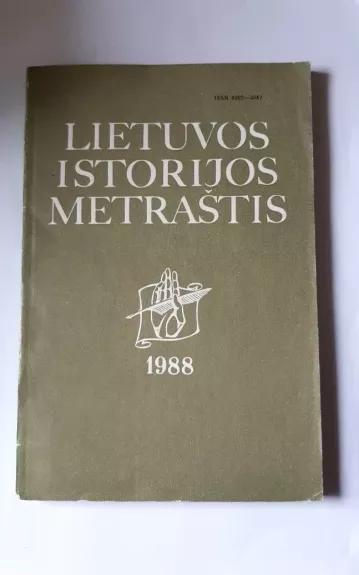 Lietuvos istorijos metraštis 1988 - Autorių Kolektyvas, knyga