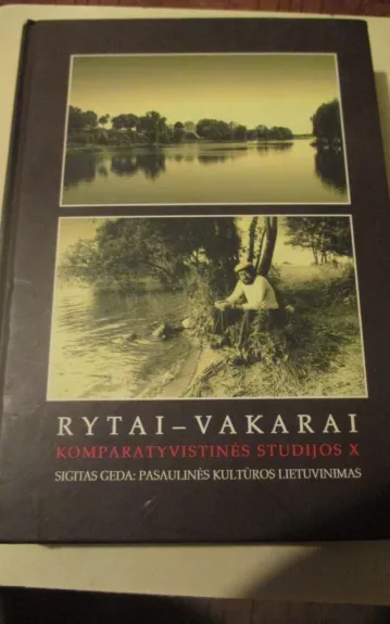 Rytai-Vakarai: komparatyvistinės studijos X (Sigito Gedos atminimui) - Antanas Andrijauskas, knyga 1