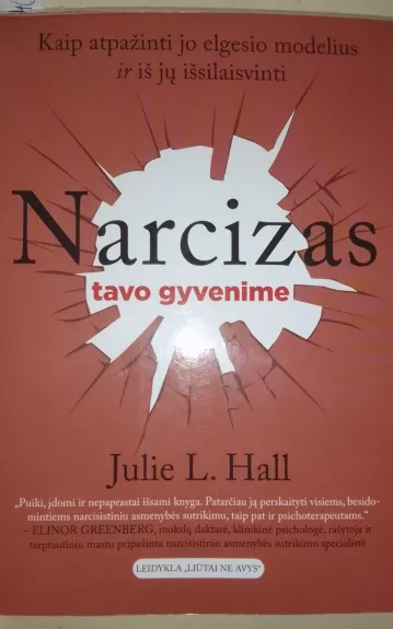 Narcizas tavo gyvenime: kaip atpažinti jo elgesio modelius ir iš jų išsilaisvinti - Julie L. Hall, knyga 1
