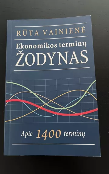 Ekonomikos terminų žodynas. Apie 1400 terminų.
