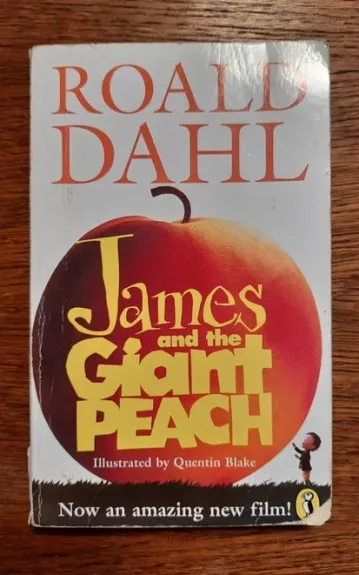 James and The Giant Peach - Roald Dahl, knyga 1