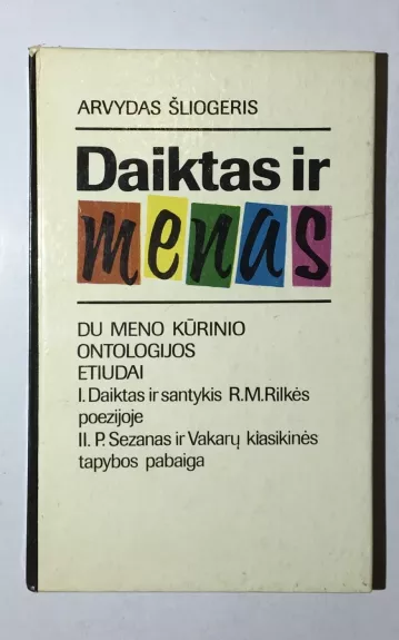 Daiktas ir menas