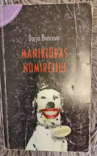 Manikiūras numirėliui - Darja Doncova, knyga