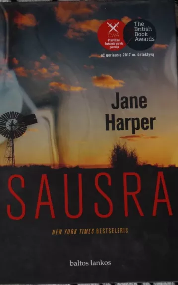 Sausra - Jane Harper, knyga