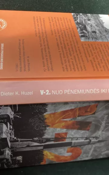 V-2: NUO PĖNEMIUNDĖS IKI KANAVERALO - DIETER K. HUZEL, knyga